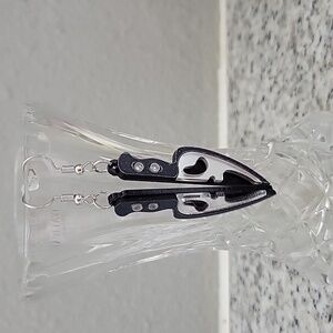 4 for $10 Ghost mask dagger earrings